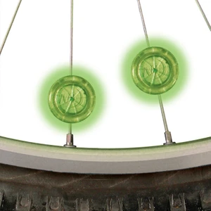 Nite Ize See'Em LED Jant Işığı 2li Paket-Yeşil