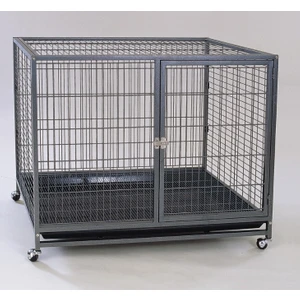 Izgaralı Tekerlekli Köpek Kafesi XL 109.5x70x89.5 cm