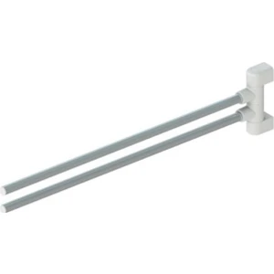 Prima Nova M-Cb02-1 Cam-Havlu Askı 2 Kol Beyaz