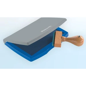 Plastik Stampa No:2 Mavi (7X11 Cm)