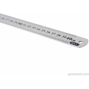 Mas Çelik Cetvel 40cm 2340