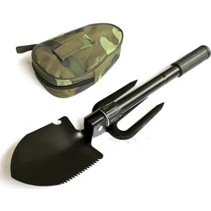 Survival Katlanabilir Tırmıklı Kürek (Tırmık Testere Pusula)