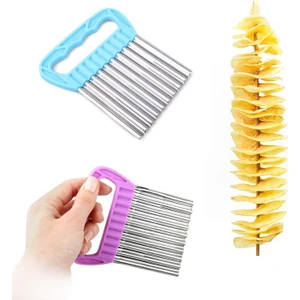Chips Chopper Şekilli Sebze Ve Meyve Dilimleyici