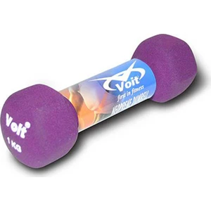 Vdb-04 Altıgen Neopren Dumbbell 1 Kg Mor