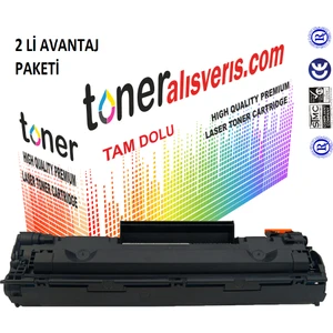Hp Q 2612A 2Li Paket- 1010, 1012İ, 1015, 1018, 1020, 1022 Muadil Toner