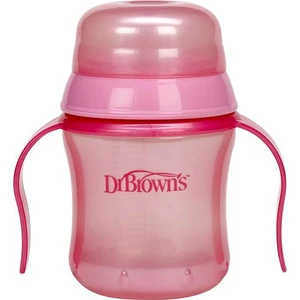 Dr. Brown's Damla Akıtmaz Kulplu Bardak Pembe