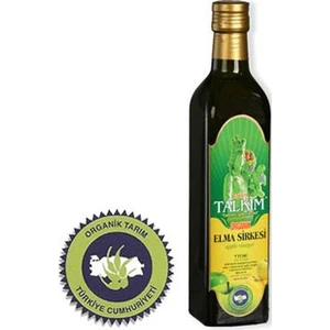 Organik Talkım Elma Sirkesi  500 Ml