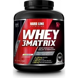 Hardline Nutrition Whey 3 Matrıx Çilek 2300 Gr.