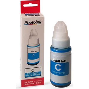 Canon Gi 490 C Uyumlu 70 Ml Mavi Photoink Mürekkep Canon G1400/G2400/G3400/ G2410/G2411/G3410/G3411/G4400/G4410/G1410