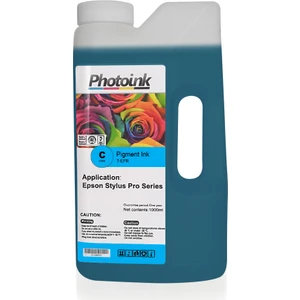 Stylus Pro İçin 1000 Ml Mavi Cyan Pigment Plotter Mürekkep (T-Epr)