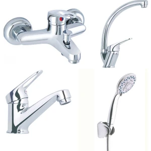 ARÇE  Mix Banyo + Sabit Lavabo + Kuğu Evye Bataryası Ve Duş Takımı