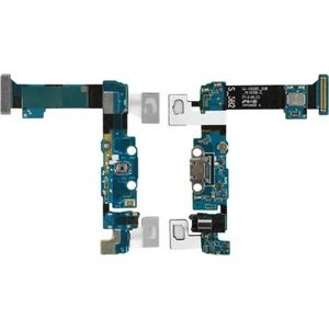 Samsung Galaxy S6 Edge + G928F Orj Şarj Kulaklık Soket Tuş Bord Filmi