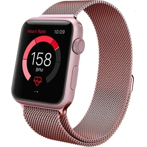 Apple Watch Uyumlu 38Mm Metal Kayış Milano Loop