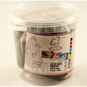 Dr Paste Şeker Hamuru 1 Kg - Siyah