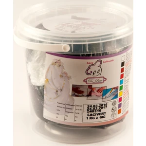 Dr Paste Şeker Hamuru 1 Kg - Lacivert