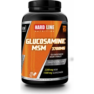  Hardline Nutrition Glucosamine MSM 120 Tablet 