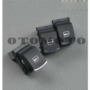 Oem Volkswagen Jetta 2005 - 2009 Tekli Cam Düğmesi Kromlu