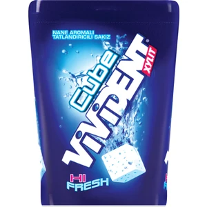 Cube Tatlandırıcılı Sakız Mega Şişe