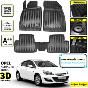 Opel Astra J 3D Oto Paspas Seti 2010 Sonrası