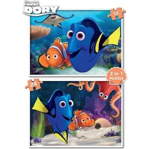 Ks Games Kayıp Balık Nemo Puzzle (12+24 Parça)