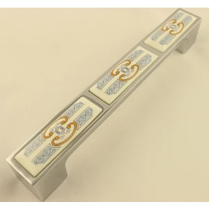 Gurcay Anemon Porselen Kulp 160Mm Krom