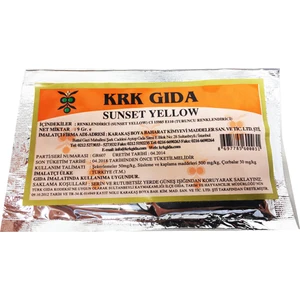 Turuncu Gıda Boyası 9 gr