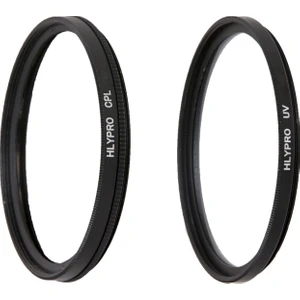 Canon 55-250mm Lens için HLYPRO UV Filtre + Polarize Filtre
