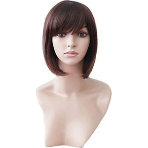 Kahve Peruk Küt Saç