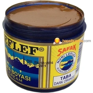 Nuri Leflef Klasik Ayakkabı Boyası Cilasız 200 ml Taba