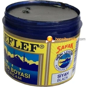 Nuri Leflef Klasik Ayakkabı Boyası Cilasız 200 ml Siyah