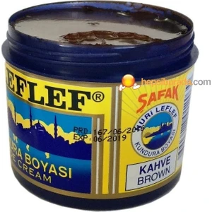 Nuri Leflef Klasik Ayakkabı Boyası Cilasız 200 ml Kahve