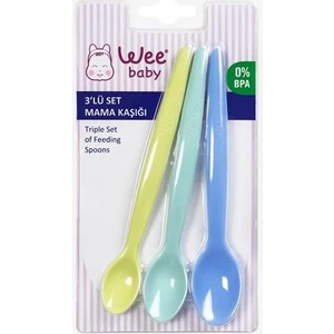 Wee Baby  Baby Üçlü Set Mama Kaşığı