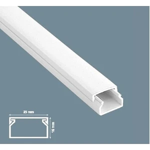 25X16 Yapışkanlı Kablo Kanalı 5 Adet 10 Metre