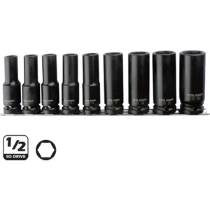 Ceta Form C64-R09 9 Parça 1/2’’ 6 Köşe Derin Havalı Lokma Anahtar Takımı