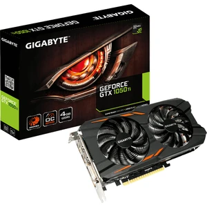 WINDFORCE Nvidia GeForce GTX 1050 Ti 4GB OC 128Bit GDDR5 (DX12) PCI-E 3.0 Ekran Kartı GV-N105TWF2OC-4GD