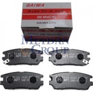 Mitsubishi PAJERO- 83/91 ARKA FREN BALATASI (DİSK) (107,8X40X14) (DAIWA)