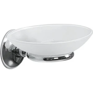 ARÇE Krom Ayaklı Cam Sabunluk