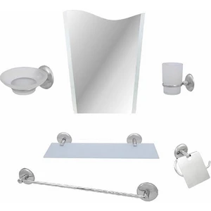 ARÇE Paslanmaz Krom 6 Parça Ayna Takımı