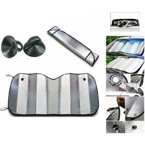 Şentürk Auto Metalize Alüminyum Ön Cam Güneşliği Reno Fluence