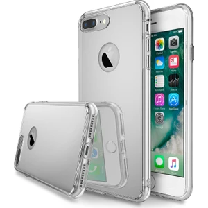 Mirror Fusion iPhone 7 Plus Aynalı Kılıf Silver - Extra Darbe Emici