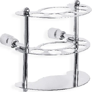 Çelik Banyo Ay Montajlı Fırçalık Krom