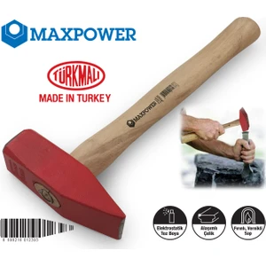 Maxpower Ahşap Saplı Çekiç 2000gr