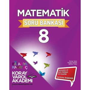 Koray Varol Akademi 8.Sınıf Matematik Soru Bankası