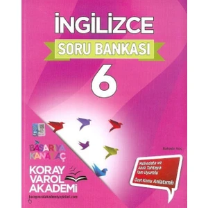 Koray Varol Akademi 6.Sınıf İngilizce Soru Bankası