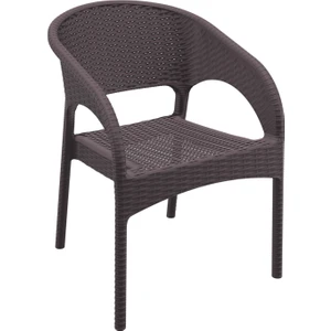 Rattan Panama Koltuk - Kahverengi