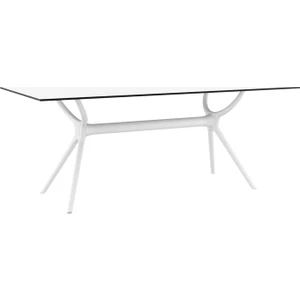 Contract Air 90 x 180 Cm Dörtgen Masa - Beyaz