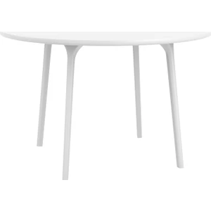 Contract Maya 120 Cm Yuvarlak Masa - Beyaz
