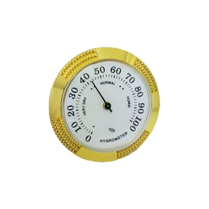Çelik Humidor,Puru Kutuları İçin Higrometre Nem Ölçer Thr174