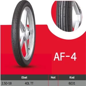 Moped Dış Lastikleri Af-4 2.50-18 Af-4