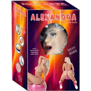 Alexandra 3 İşlevli Realistik Gerçek Şişme Bebek- Şişme Manken